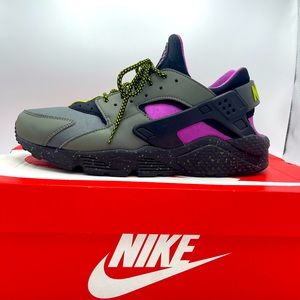 Nike Air Huarache Run River Rock Bright Cactus